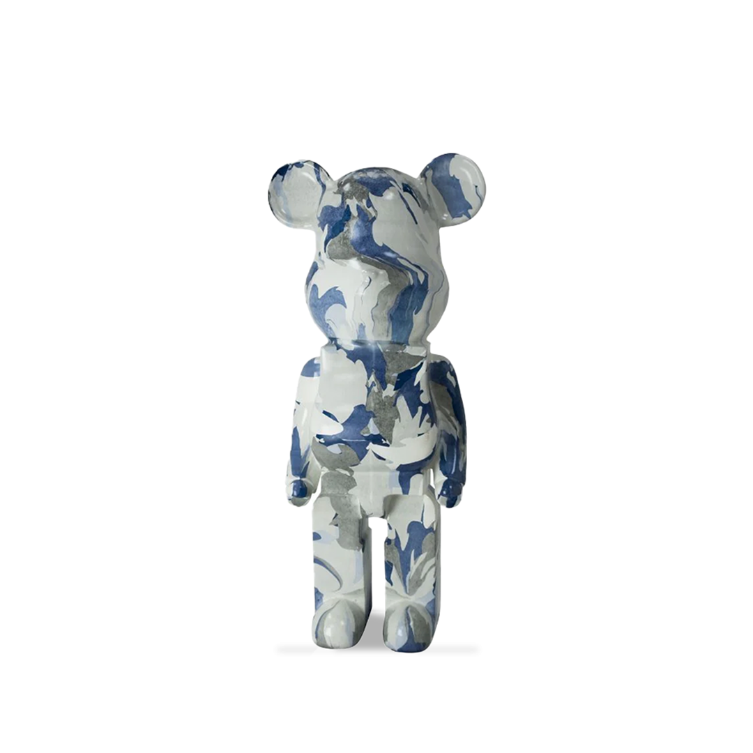 Money Box/ Piggy Bank/ Blue Bear Statue/ Unique Decor