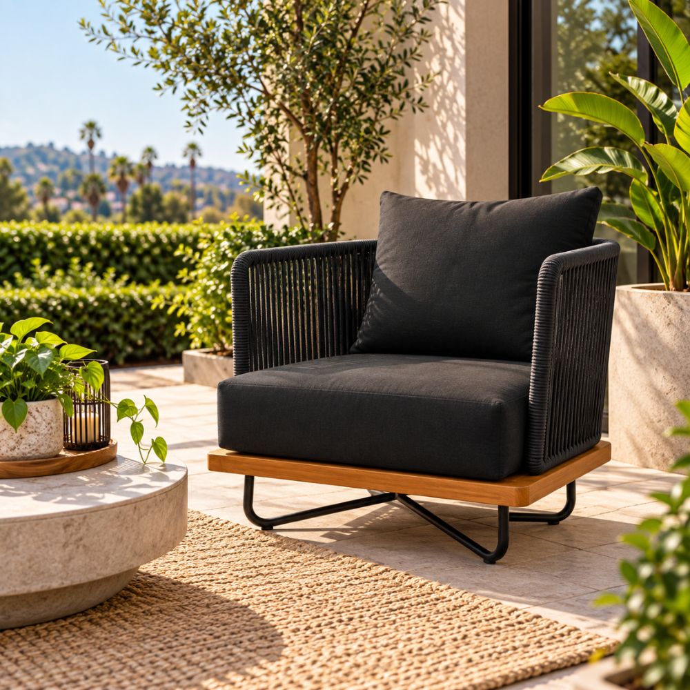White armchair