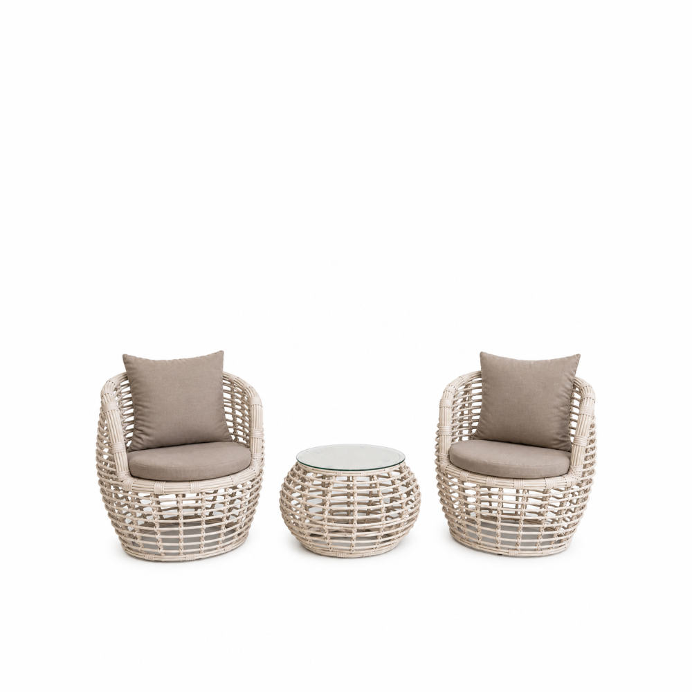 Wicker Conversation Set