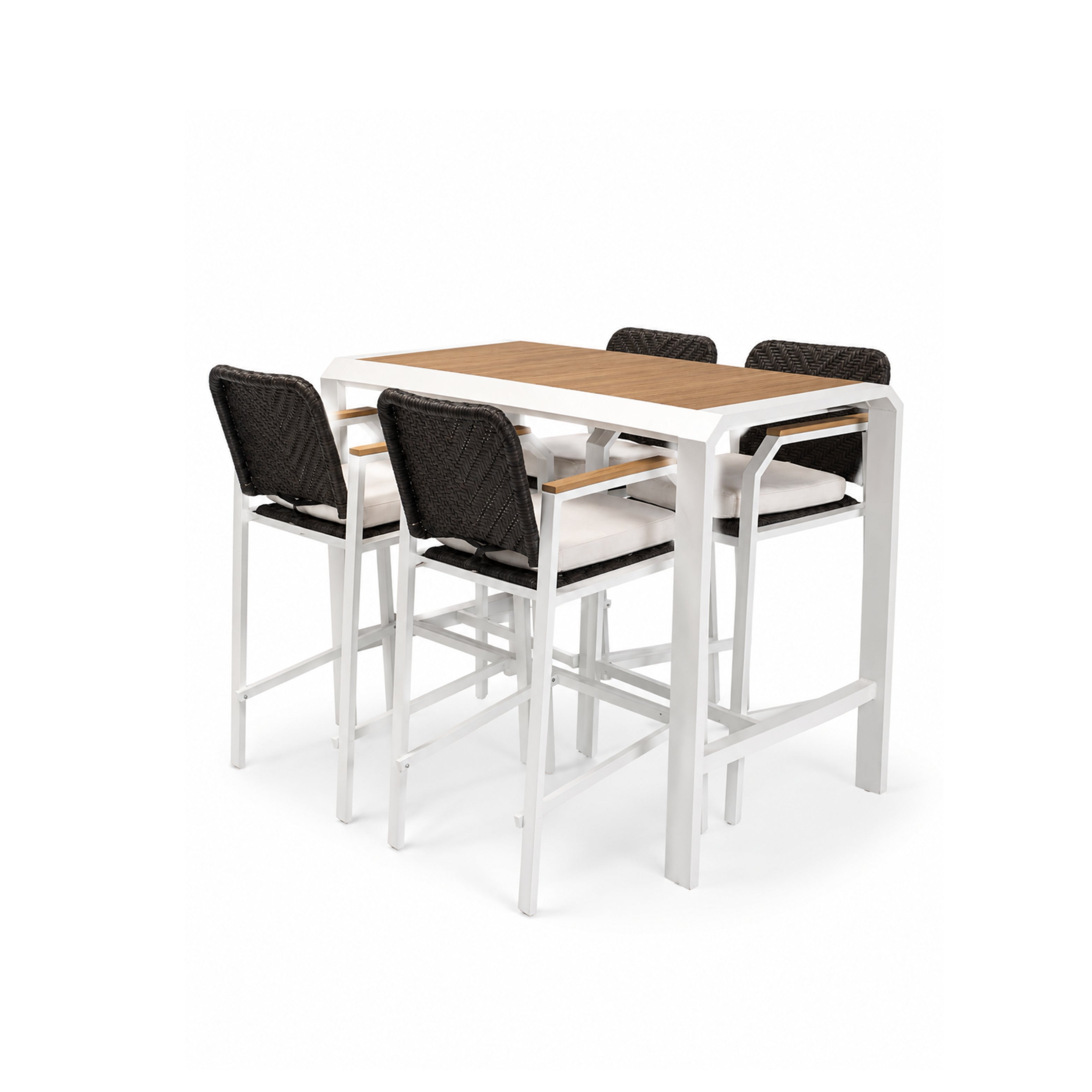 Outdoor Bar set with 4 Chairs