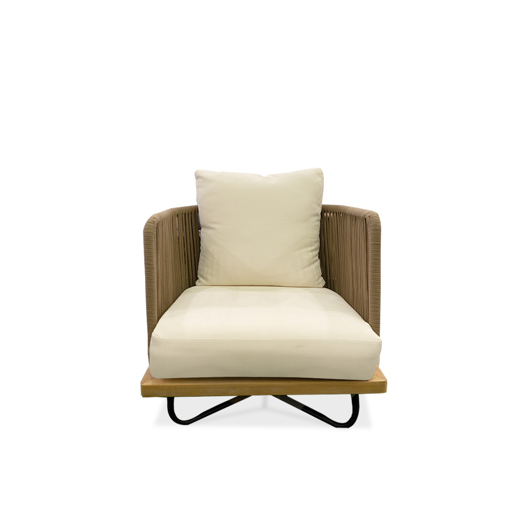 White armchair